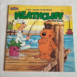 Marvel Books *Vintage* A Big Looker Storybook Heathcliff The Fish Bandit
